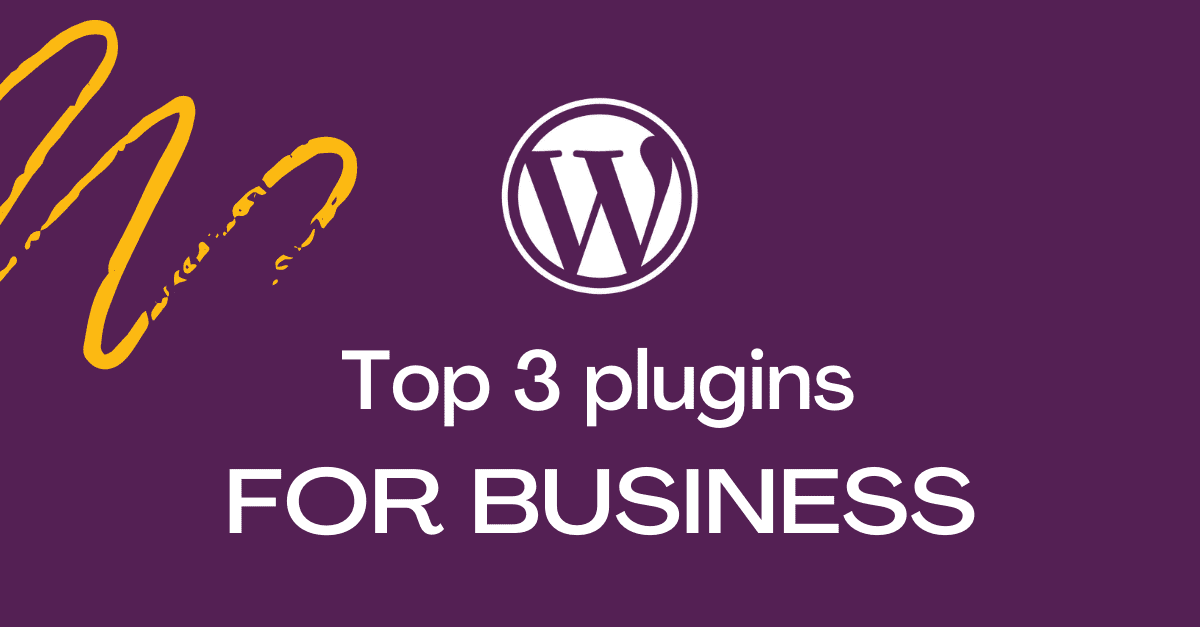 top 3 plugins for business blog cover